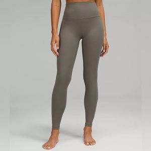 lululemon Align™ High-Rise Pant 25" Grey Sage size 8